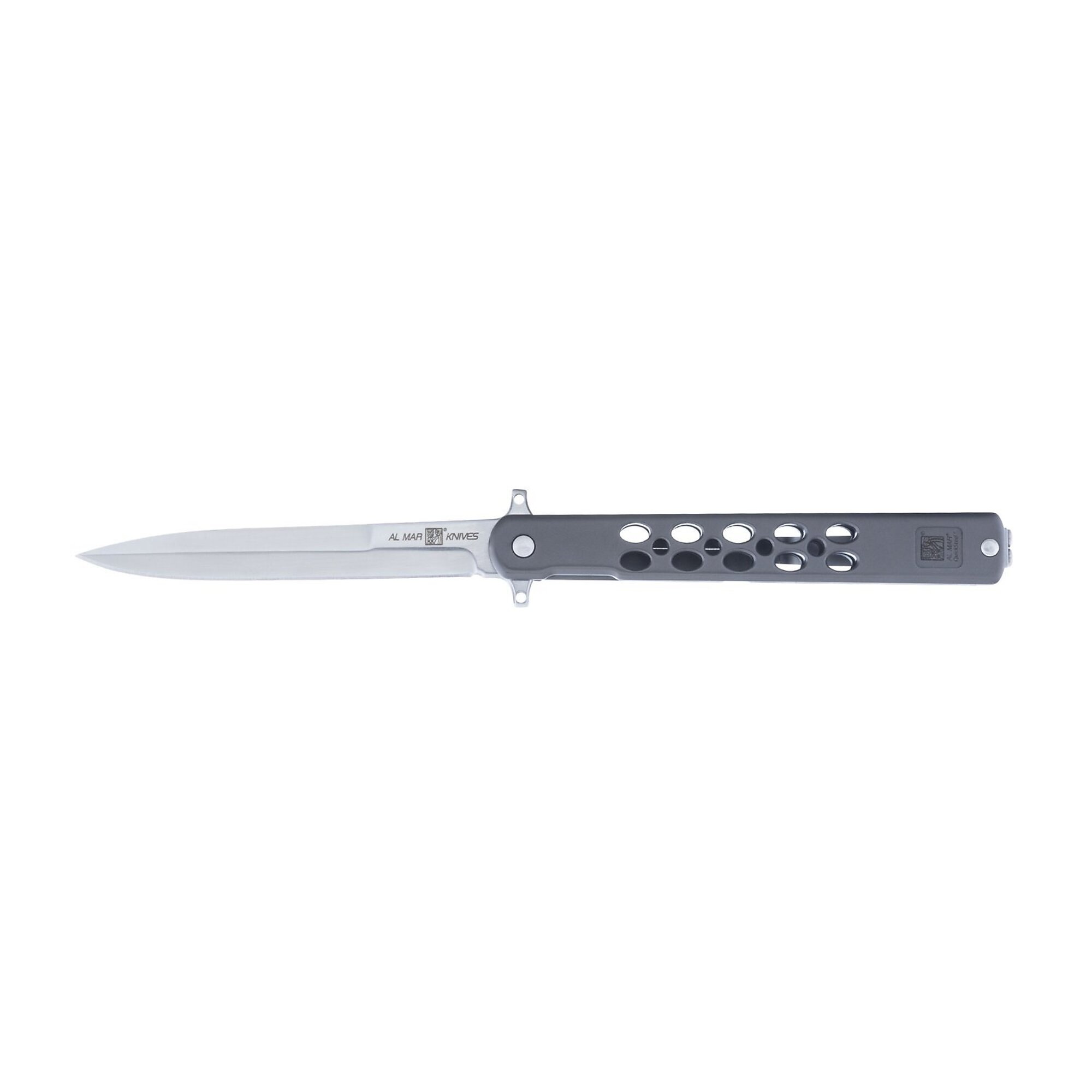 Sunex Tools Al Mar QuickSteel Folding Knife — 3.1in. Blade, Titanium-Coated Handle, Model# AMK4050